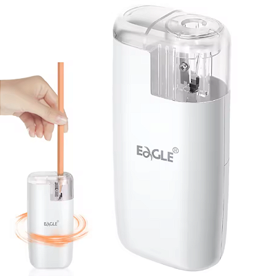Apontador de Lápis Elétrico Portátil