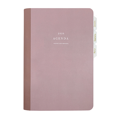 Planner Modular – Agenda 1° trimestre 2026 – Coleção Lisa