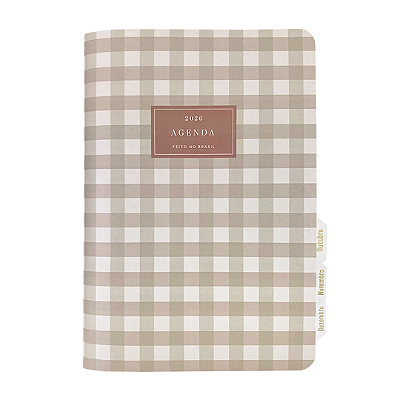 Planner Modular – Agenda 4° trimestre 2026 – Coleção Estampada