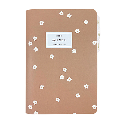 Planner Modular – Agenda 3° trimestre 2026 – Coleção Estampada