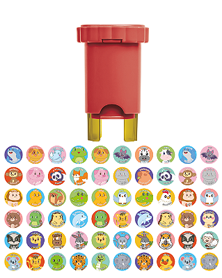 Aplicador de Adesivos Toy – 1 Aplicador + 200 Adesivos