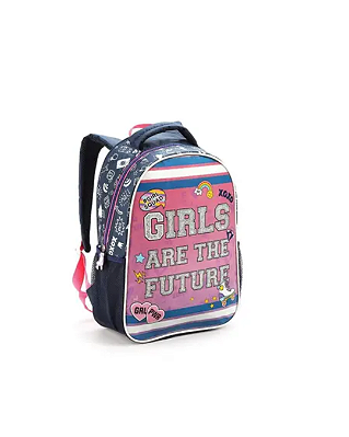 Mochila Escolar Infantil Feminina Girls Future 4 A 10 Anos