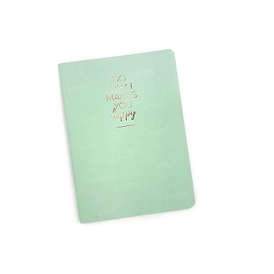 Caderno Brochura Pequeno -  Happy Verde