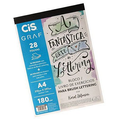 Livro de Exercício para Lettering