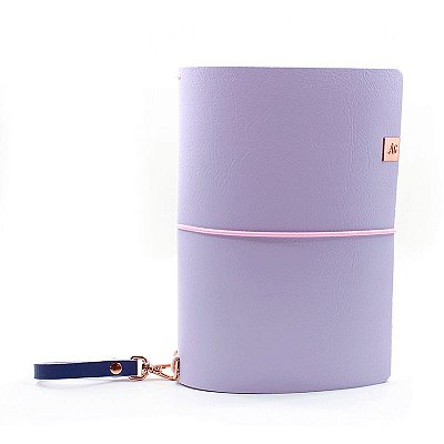 Capa para Planner Modular Couro Sintético - Grape Ice Cream