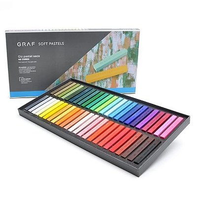 Giz Graf Soft Pastels 48 Cores