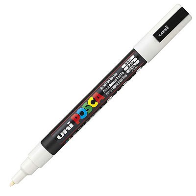 Caneta Posca - PC-3M - Branco