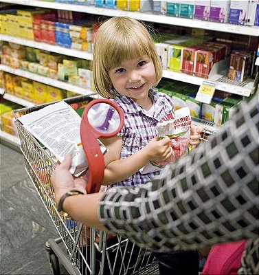 LUPA PARA CARRINHO DE SUPERMERCADO