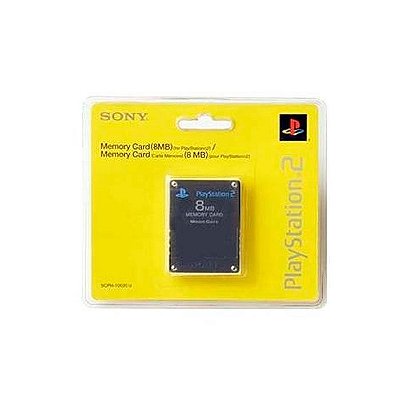 Memory Card Sony 8 MB para PS2