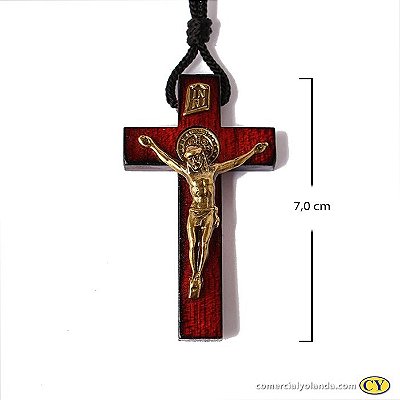 Cruz de São Bento no cordão - A Dúzia - Cod.: 6495
