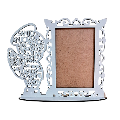 Porta-Retratos em MDF do Anjo da Guarda - A Peça - Cód.: 9001 - 9002 - 9012