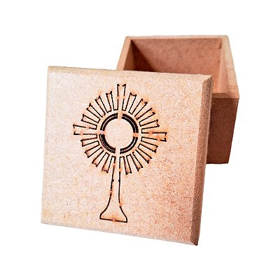 Mini Caixinha em MDF - Primeira Eucaristia - A Dúzia - Cód.: 8816