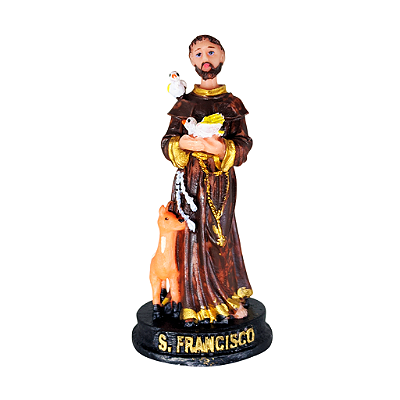 Imagem de São Francisco P em Resina - A Peça - Cód.: 8564