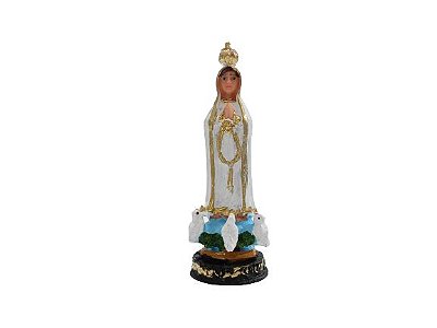 Imagem de Nossa Senhora de Fátima PP em Resina - O Pacote com 3 unidades - Cód.: 5774