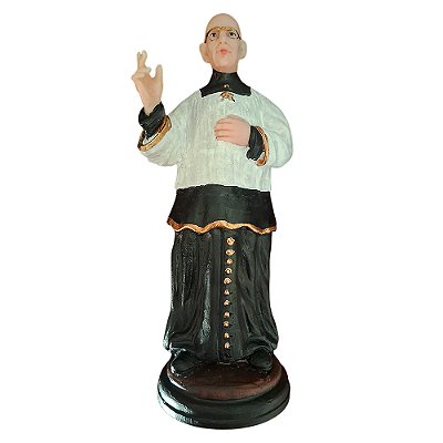Imagem em Resina de Padre Donizetti - G - A Peça - Cód.: 3937