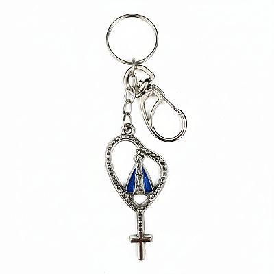 Chaveiro Terço de Nossa Senhora Aparecida - O Pacote com 3 Peças - Cod.: 9143