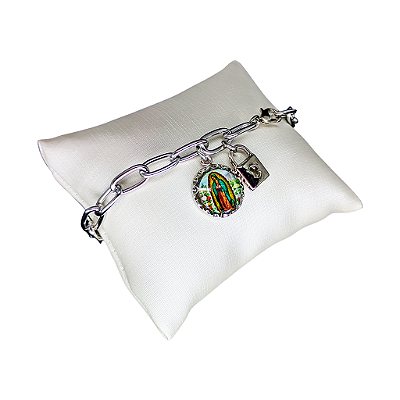 Pulseira Consagração - Nossa Senhora de Guadalupe - o Pacote com 3 Peças - Cod.: 1350