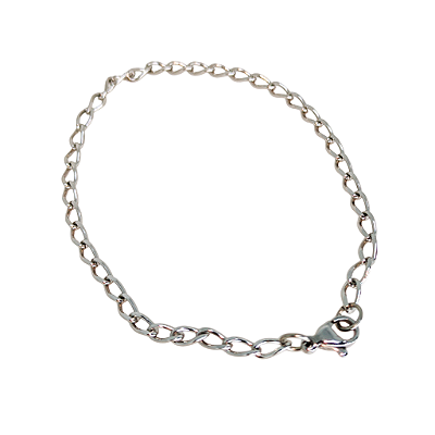 Pulseira em Aço - 21cm - o Pacote com 6 Peças - Cod.: 6611