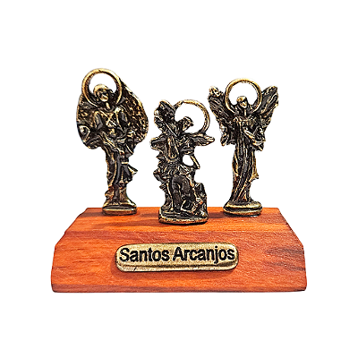 Adorno de Mesa 3 Arcanjos - A Peça - Cód.: 9998