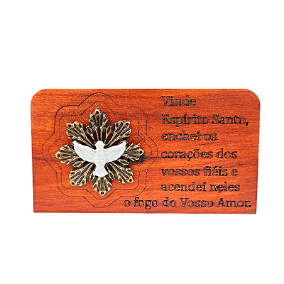 Adorno de Mesa do Divino Espirito Santo - A Peça - Cód.: 9964