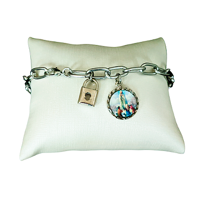 Pulseira Consagração - Nossa Senhora de Fátima - o Pacote com 3 Peças - Cod.: 1350