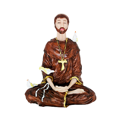 Imagem de São Francisco Meditando - A Peça - Cód.: 0920
