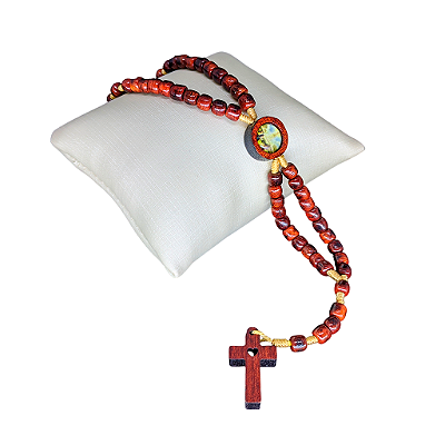 Pulseira de Nossa Senhora de Fátima - Pacote com 6 Peças - Cód.: 1911