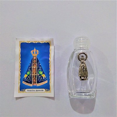 Kit Benção de Nossa Senhora Aparecida com Oração - Modelo Metal - A dúzia - Cód.: 9045