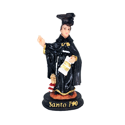 Imagem do Santo Ivo P em Resina - A Peça - Cód.: 8564