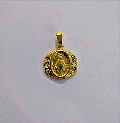 Medalha de Nossa Senhora das Graças - O pacote com 3 peças - Cód.: 6284