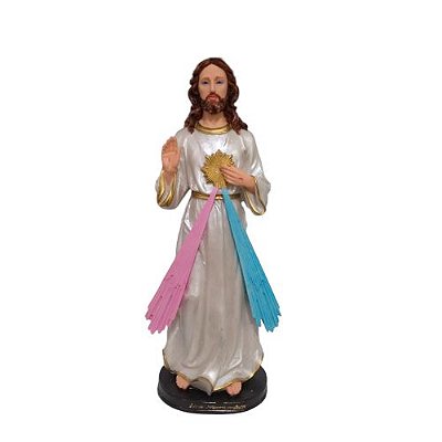 Imagem de Jesus Misericordioso de 40 cm em Resina - A unidade - Cód.: 4075