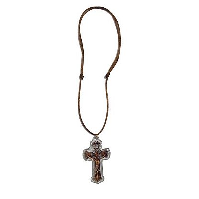 Cordâo com cruz de São Bento - O Pacote com 6 peças - Cód.: 8520