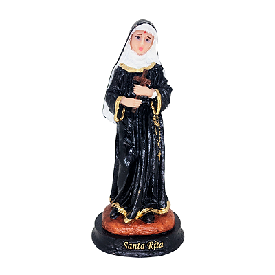 Imagem Santa Rita M em Resina - A Unidade - Cód.: 8647