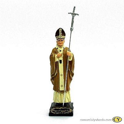 Imagem Papa João Paulo II de 15 cm - A Unidade - Cód.: 7760