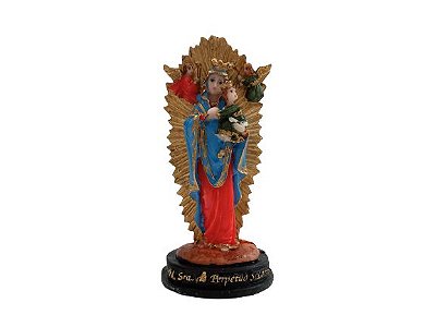 Imagem de Nossa Senhora do Perpetuo Socorro P em Resina - pacote com 3 Unidades - Cód.: 8564