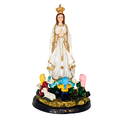 Imagem de Nossa Senhora de Fátima de 30 cm - A Unidade - Cód.: 4114