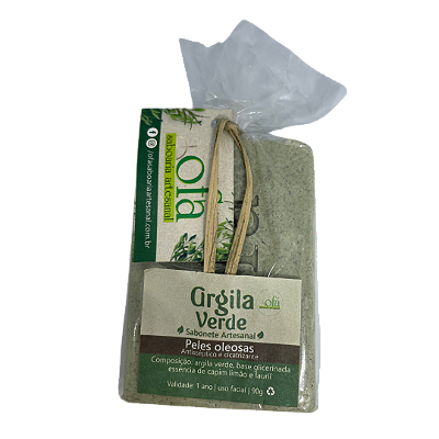 Sabonete Ofá Argila Verde