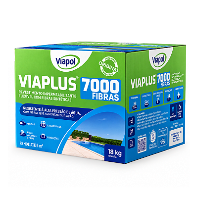 Viaplus 7000 | Impermeabilizante (18Kg) - Viapol