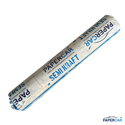 Papel Semi Kraft 50g (rolo 90cm x 2,5kg) - PAPERCAR