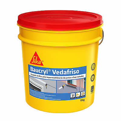 Baucryl Vedafriso Membrana Acrílica (Balde 12 KG) - QUIMICRYL