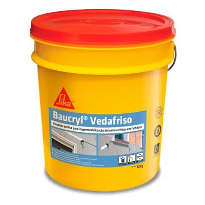 Baucryl Vedafriso Membrana Acrílica (Balde 12 KG) - QUIMICRYL