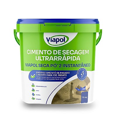 Hey Dicryl ViapolSeca Pó 2 Instantâneo (Antigo Pó 2) Caixa 15kg - VIAPOL