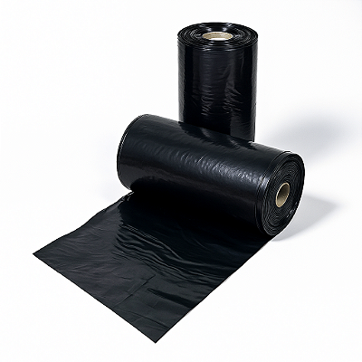 Lona Plástica Preta "Extra grossa" 125 Micras (Rolo 4x100m) - JOPACK