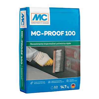 Proof 100 Impermeabilizante (Hydro 100) (Saco 14,7 Kg) - MC BAUCHEMIE