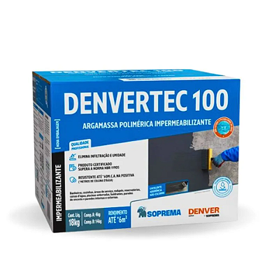 Denvertec 100 Polimérico A Caixa 18kg - DENVER