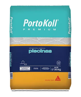 Argamassa para Piscinas Cinza Saco 20kg - PAREX PORTOKOLL