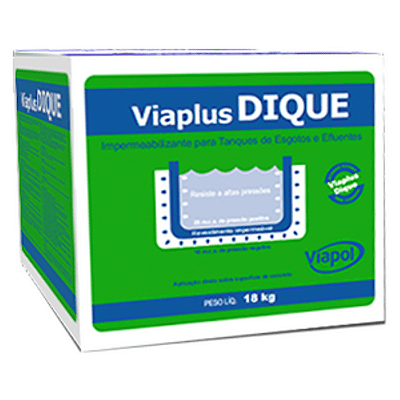 Viaplus Dique Resistência Química Caixa 18 Kg - VIAPOL