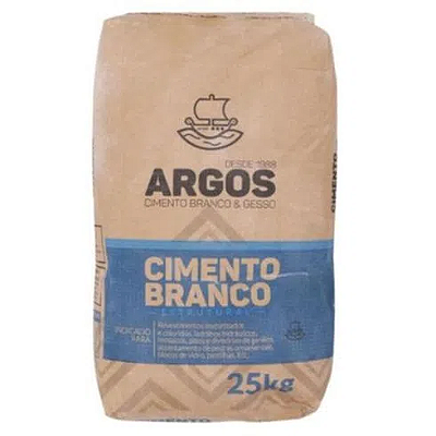 Cimento Estrutural Branco Grout Saco 25kg - ARGOS