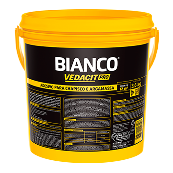 Bianco Para Chapisco Galão 3,6L - VEDACIT PRO