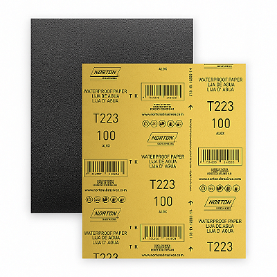 Lixa Àgua T223 0400 (pacote c/ 50 folhas) - NORTON